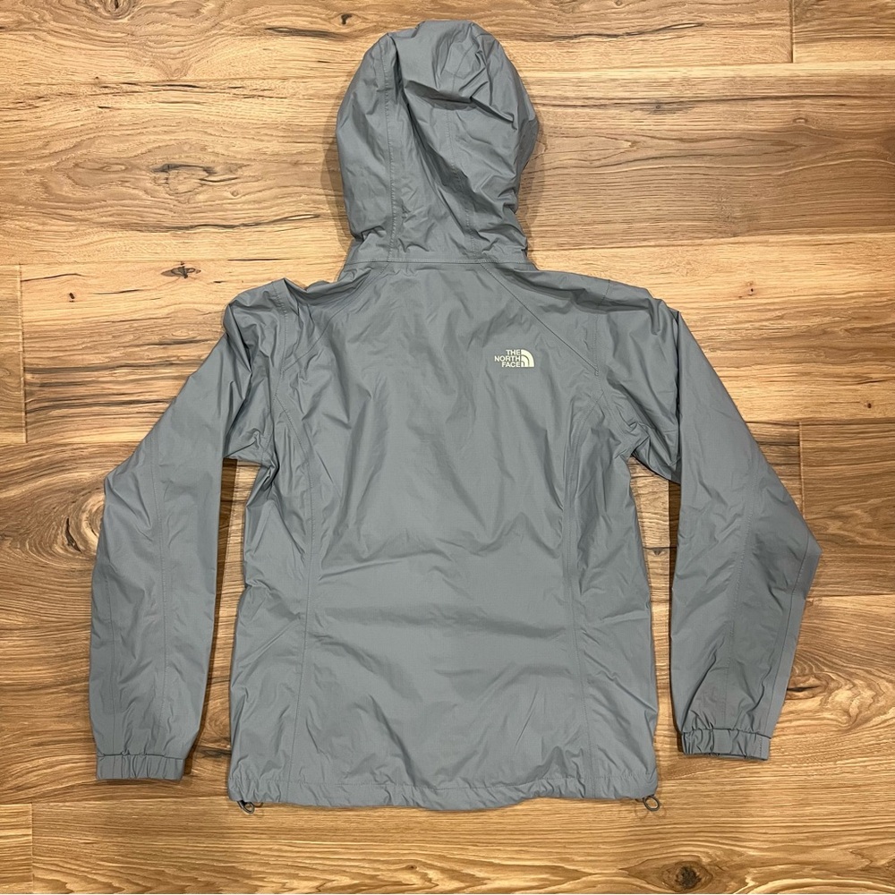 North Face Rain Jacket Hyvent Women Small Gray - Picture 5 of 9